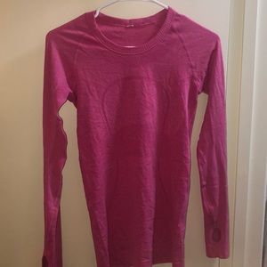 Long sleeve workout top